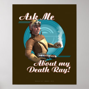 Posez-moi la question de mon poster Death Ray ! (1