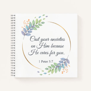 Posez vos angoisses sur Lui 1 Pierre 5:7 Journal