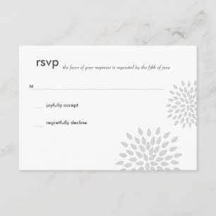 Posh Petals   Argent   RSVP