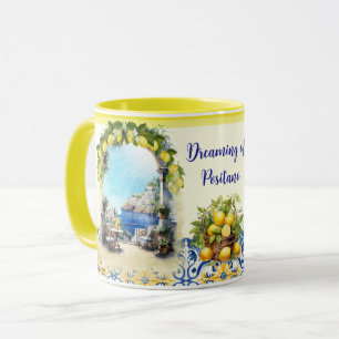 Positano Mug Rêve de citrons Positano Amalfi