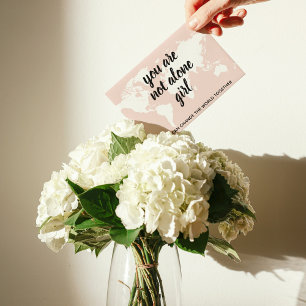 Positif Vous N'Êtes Pas Seul Citation Motivation F