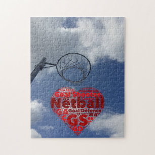 Positions des joueurs Love Netball Jigsaw Puzzle