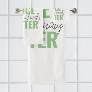 Positive Green Your Voice Matter Motivation Citati