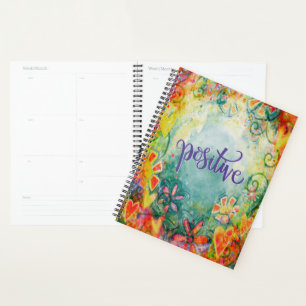 Positive Jolie Inspiribilité Whimsical Florale