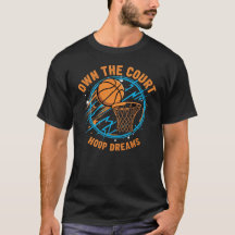Posséder le T-shirt de basket de la Cour - Hoop Dr