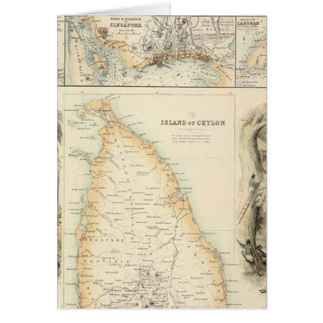 Possession britannique en mer d'Inde (Devant)