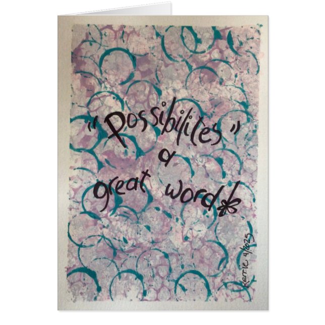 Possibilités 2 (Devant)