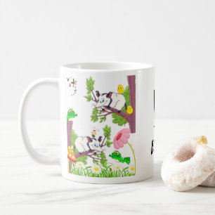 Possum Grenouille Florale Chicks Mug