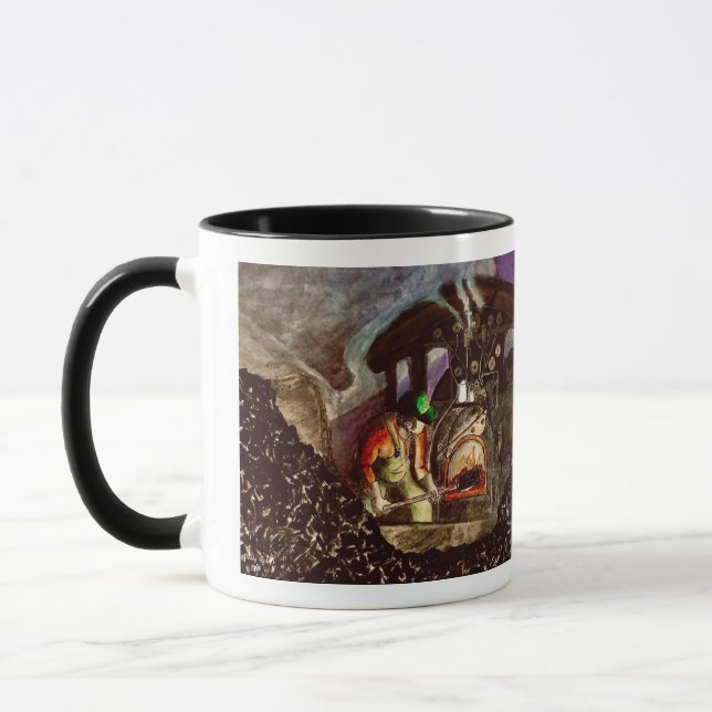 Possum Trot Mug "Shovelin' Coal" (Gauche)