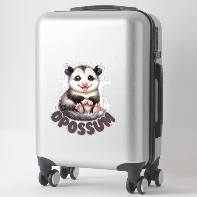 POSSUME - STICKER DE NURSERY (Sur valise)