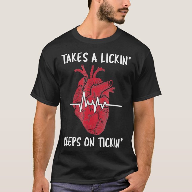 Post-Chirurgie Coeur Bypass Récupération Tshirt pr (Devant)