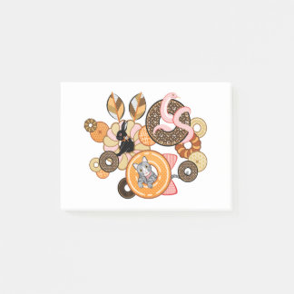 Post-it® 動物とドーナッツ(リメイク)/Animal and doughnut (Remake)