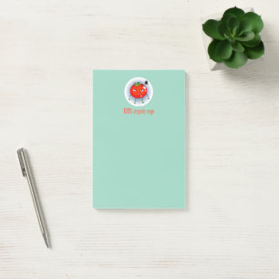 Post-it® 100% de Rage Biologique Drôle Tomate Enragée