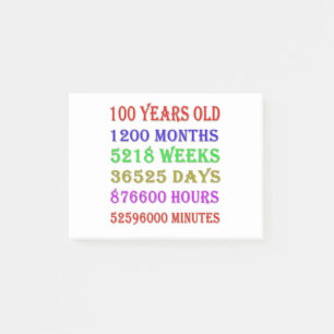 Post-it® 100e anniversaire Jalons