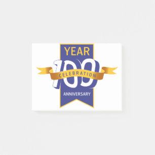 Post-it® 100e_anniversaire_logo