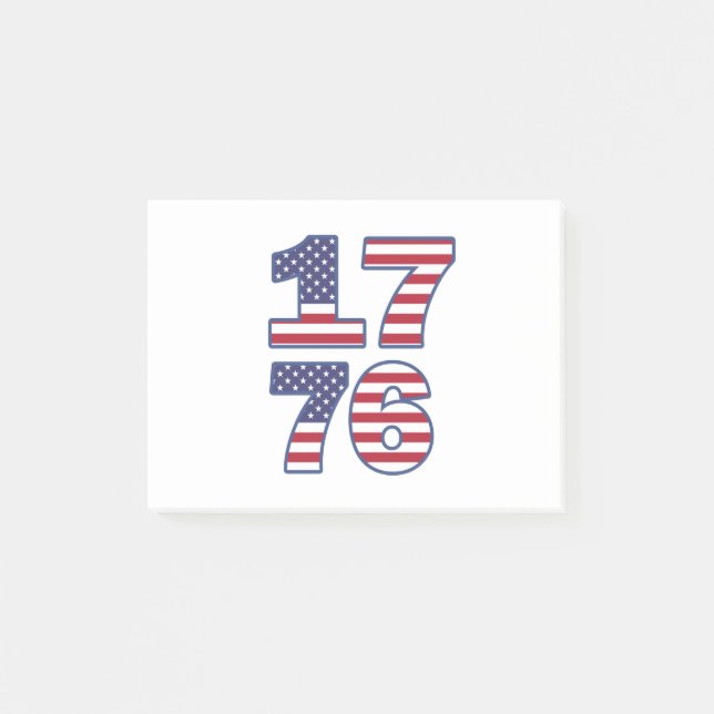 Post-it® 1776 Notes post-IT (Devant)