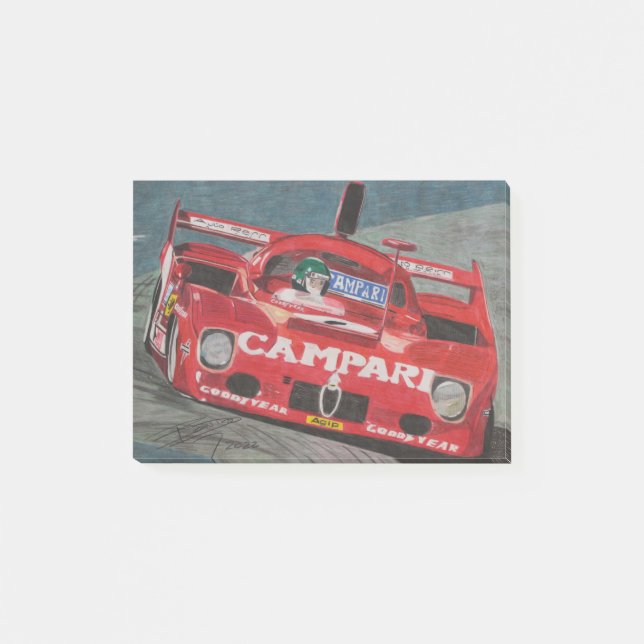 Post-it® 1975 Alfa Romeo T33:TT:12 (Devant)