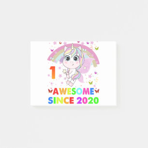 Post-it® 1 Ans Unicorn Cutie 1er Anniversaire Unicorn Gif