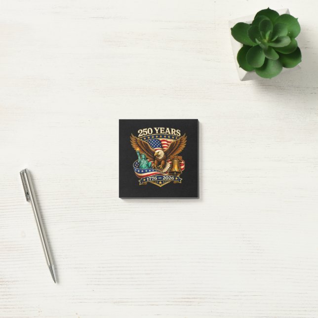 Post-it® 250 ans 250e anniversaire américain États-Unis (Bureau)