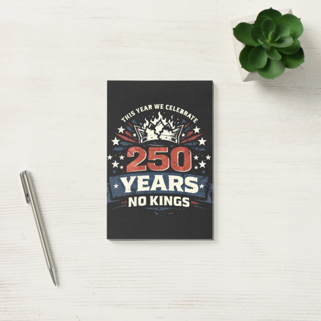 Post-it® 250 Ans Pas De Rois Patriotique (Bureau)