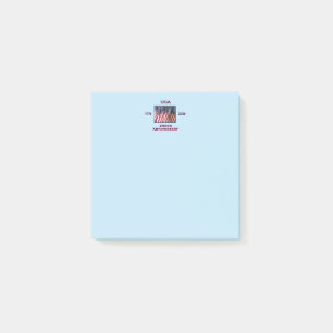 Post-it® 250e anniversaire USA Patriotic American Flags