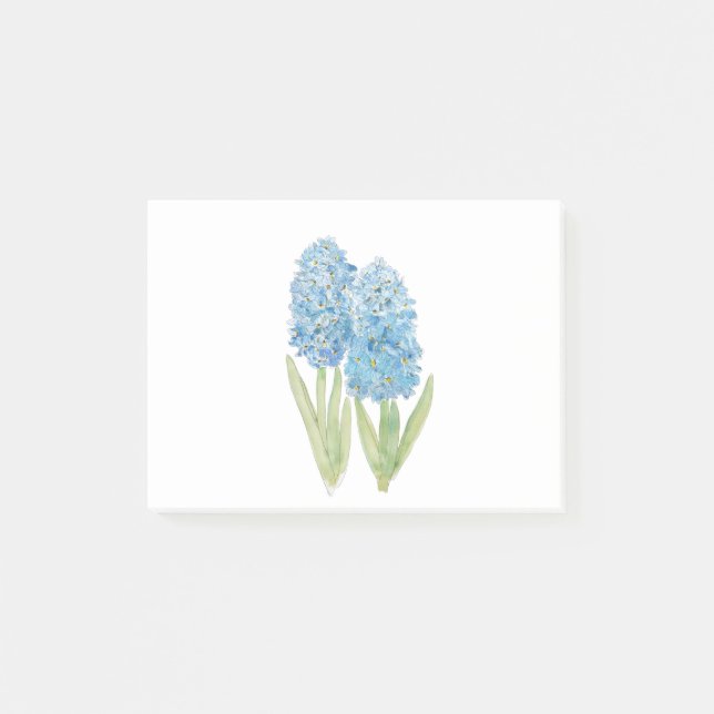 Post-it® 2 encre et aquarelle bleu hyacinth (Devant)