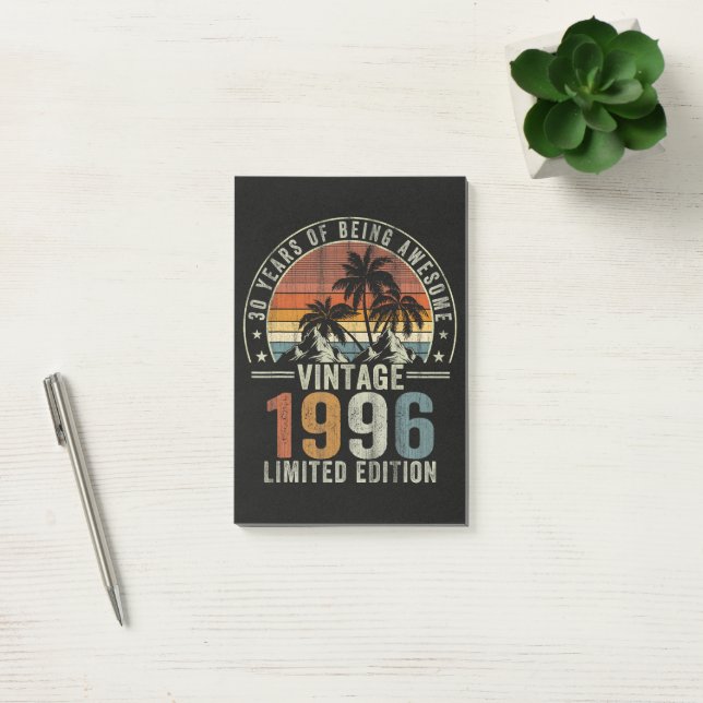 Post-it® 30 Ans d'être Incroyable Vintage 1996 (Bureau)