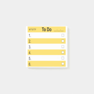 Post-it® 3" x 3" Courrier-it® note ToDo