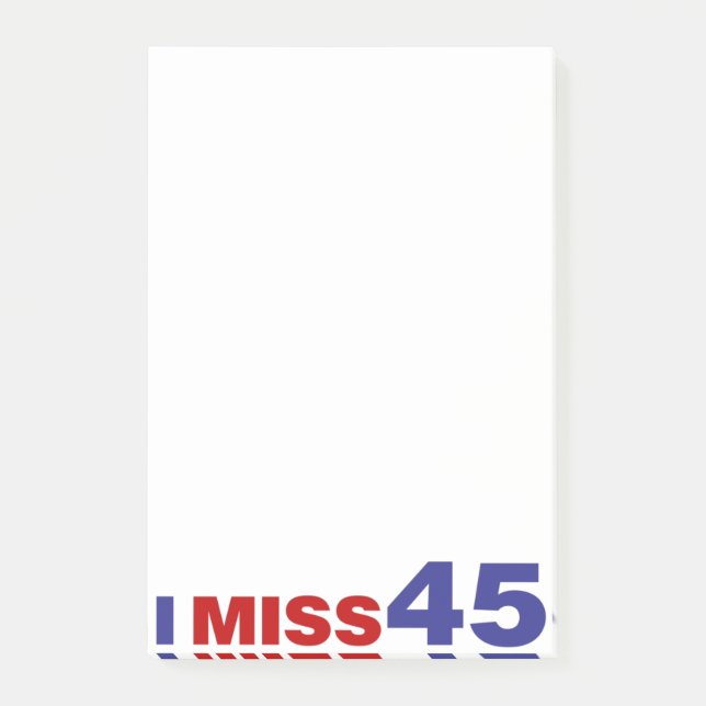 Post-it® 45 me manquent (Devant)