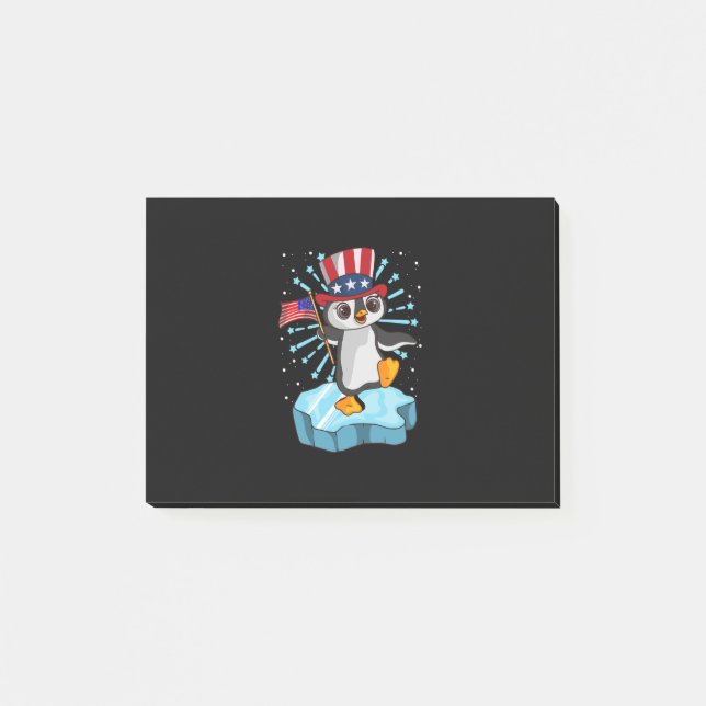 Post-it® 4 juillet 2021 Penguin (Devant)