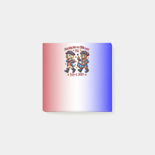 Post-it® 4 juillet USA 250e anniversaire Semiquincentenaire