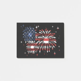 Post-it® 4th Of July USA Fireworks