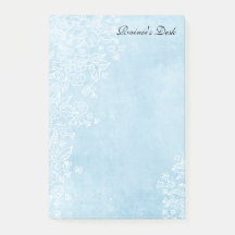 4x6 bleu" notes de post-it