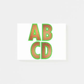 Post-it® 6323Alphabet textile