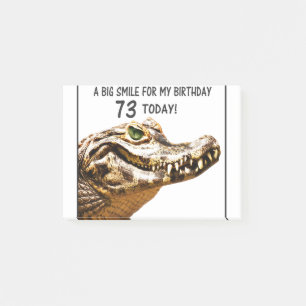 Post-it® 73e anniversaire Alligator Smile