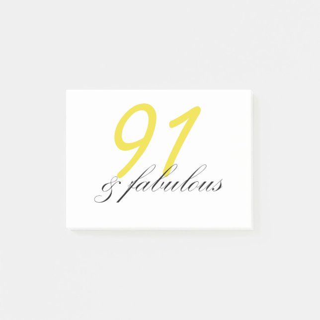 Post-it® 91 & Fabuleux (Devant)