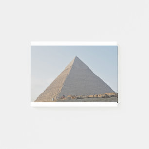 Post-it® A Camel Rider At The Base of the Pyramid Khafre.