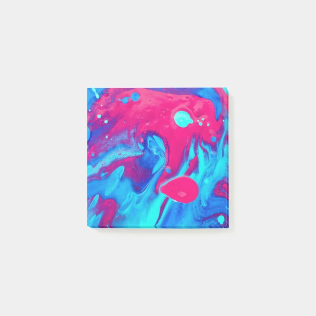 Post-it® À l'intérieur d'une lampe de lave (Devant)