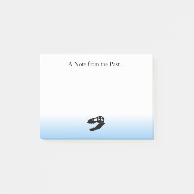 Post-it® A Note from the Past- T. rex Dinosaur Post-its (Devant)