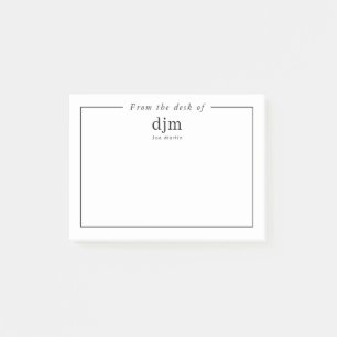 Post-it® À Partir Du Bureau De Simple Minimalist Business N