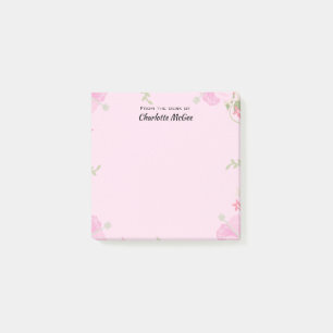 Post-it® À partir du bureau du nom personnalisé