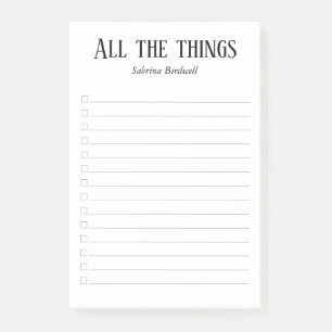 Post-it® A personnalisé toutes les choses   pour faire la