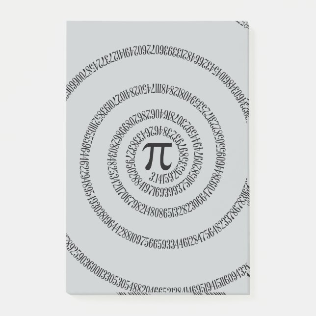 Post-it® A sPIral pour Pi Cliquez sur Personnaliser Changer (Devant)