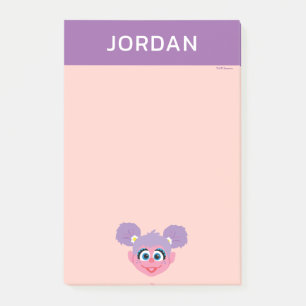Post-it® Abby Cadabby   Face de fleurs   Ajouter Votre Nom