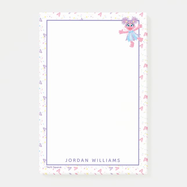 Post-it® Abby Cadabby Sparkle Motif (Devant)