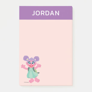 Post-it® Abby Cadabby Woodland   Ajouter Votre Nom