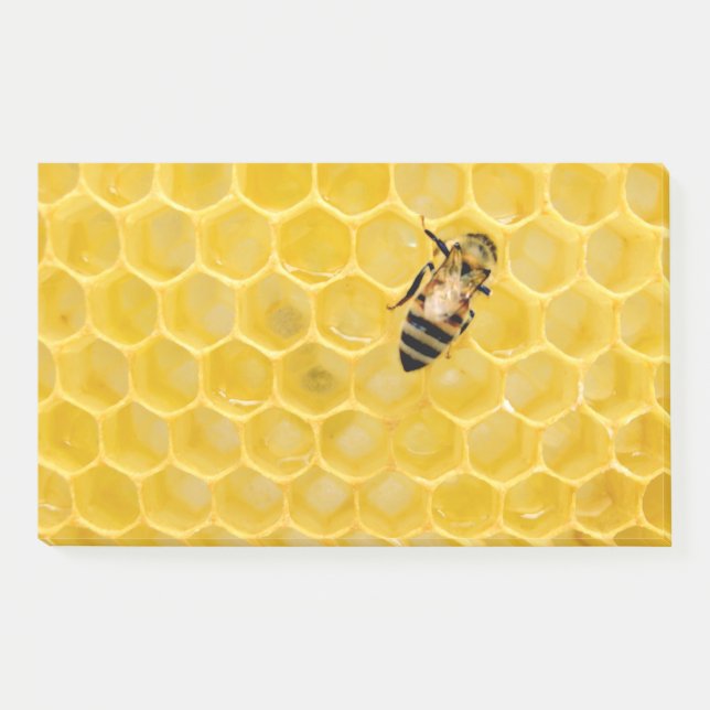 Post-it® abeille et nid d'abeille (Devant)