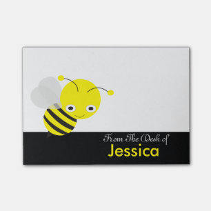 Post-it® Abeille mignonne personnalisée de Yellllow