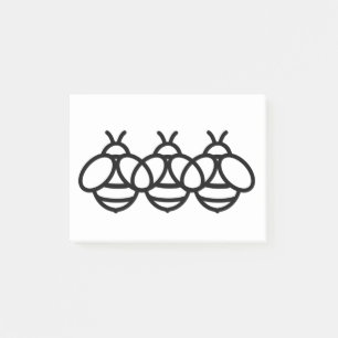 Post-it® abeilles bee bee bumblebee insecte mignon