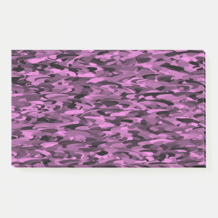 Post-it® Abstrait Motif violet noir